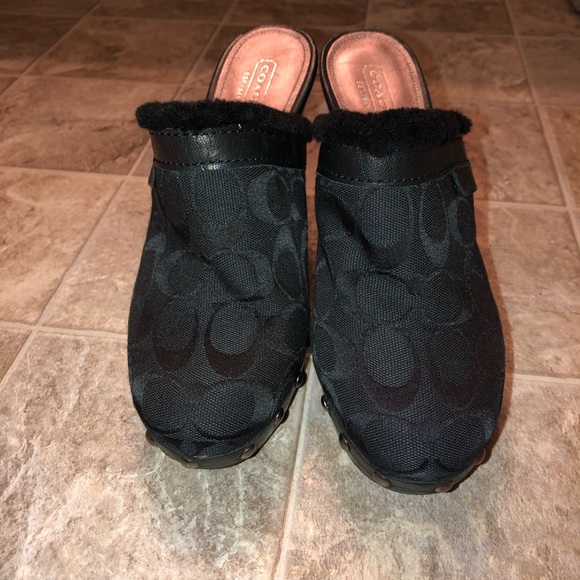 Georgia style black coach mules. Preowned. - Picture 5 of 8